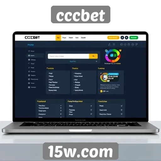 Avaliação da interface do usuário no site cccbet